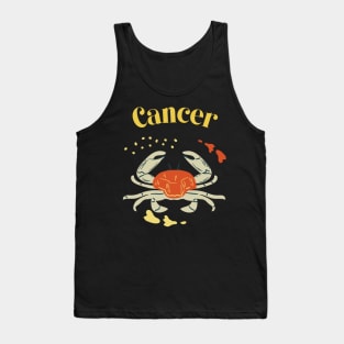 Cancer Star Sign Zodiac Tank Top